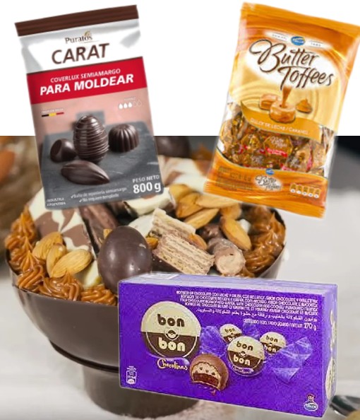 KIT PASCUAS RELLENO CHOCOTORTA